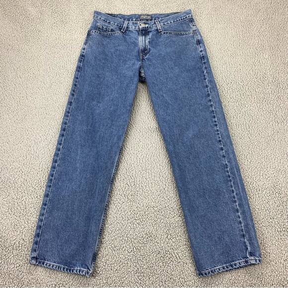 Vintage Levi’s Silvertab Women’s Straight Leg Y2K Jeans Denim   -  Size:  9S - Picture 1 of 16